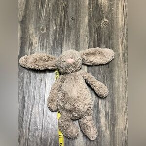 JellyCat London Light Brown  Bashful Bunny Stuffed Animal Plush